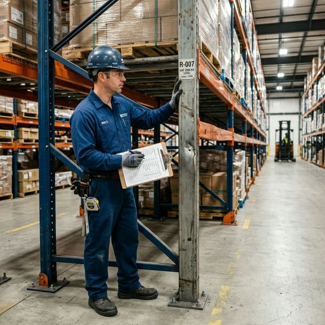 Checklist BOZP: Kontrola regálů