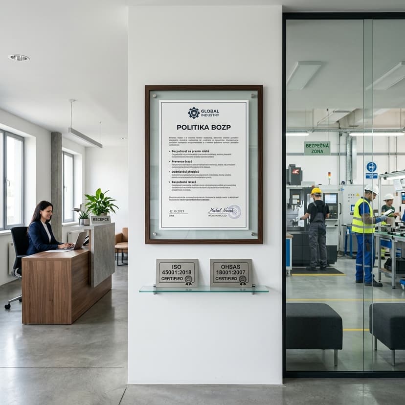 Vzorová politika bezpečnosti práce (BOZP)