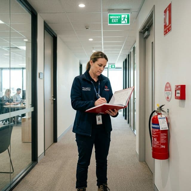 Vzor požární knihy pro snadné vedení