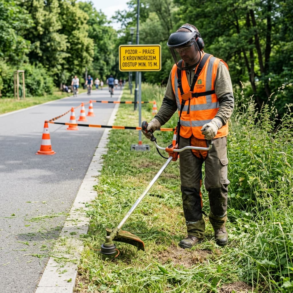 Vzor bezpečnostního předpisu pro křovinořezy