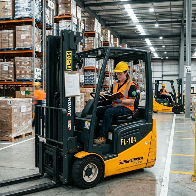 Vzor provozního deníku motorového vozíku