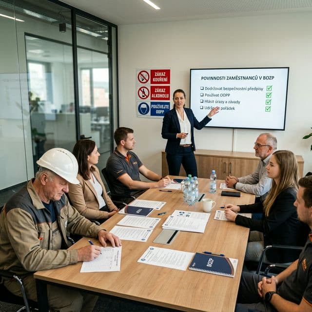 Vzor směrnice BOZP o povinnostech zaměstnanců