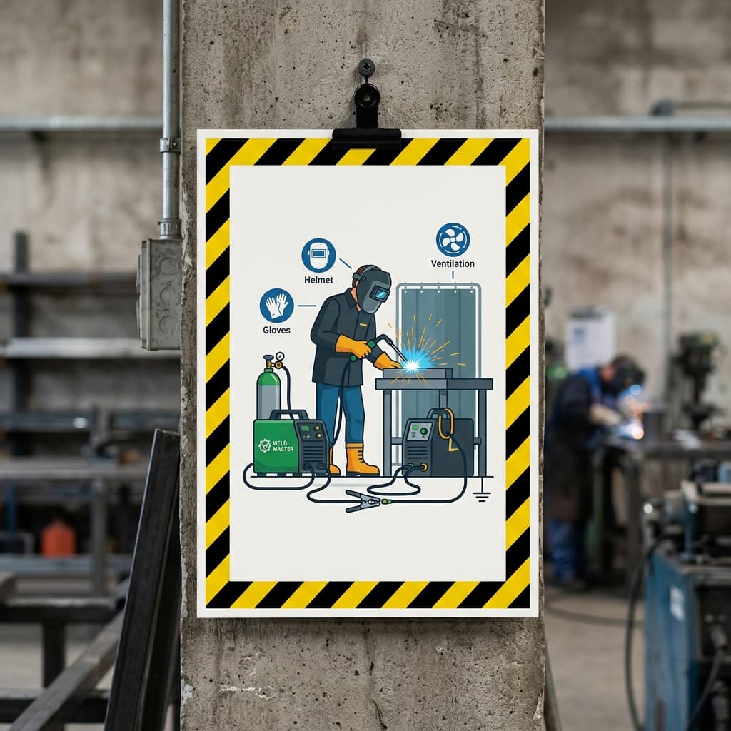 Bezpečnostní pokyny – Svařování elektrickým obloukem