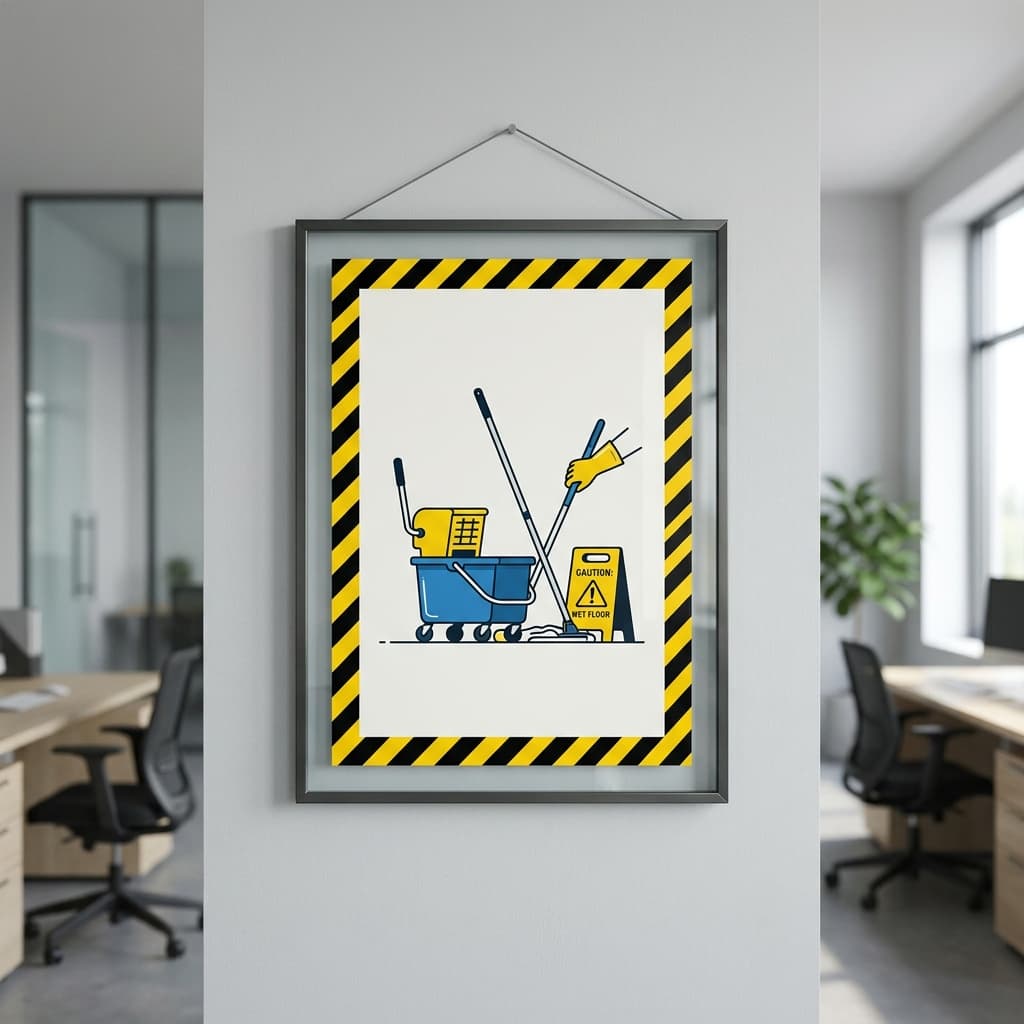 Bezpečnostní pokyny – Úklidové práce
