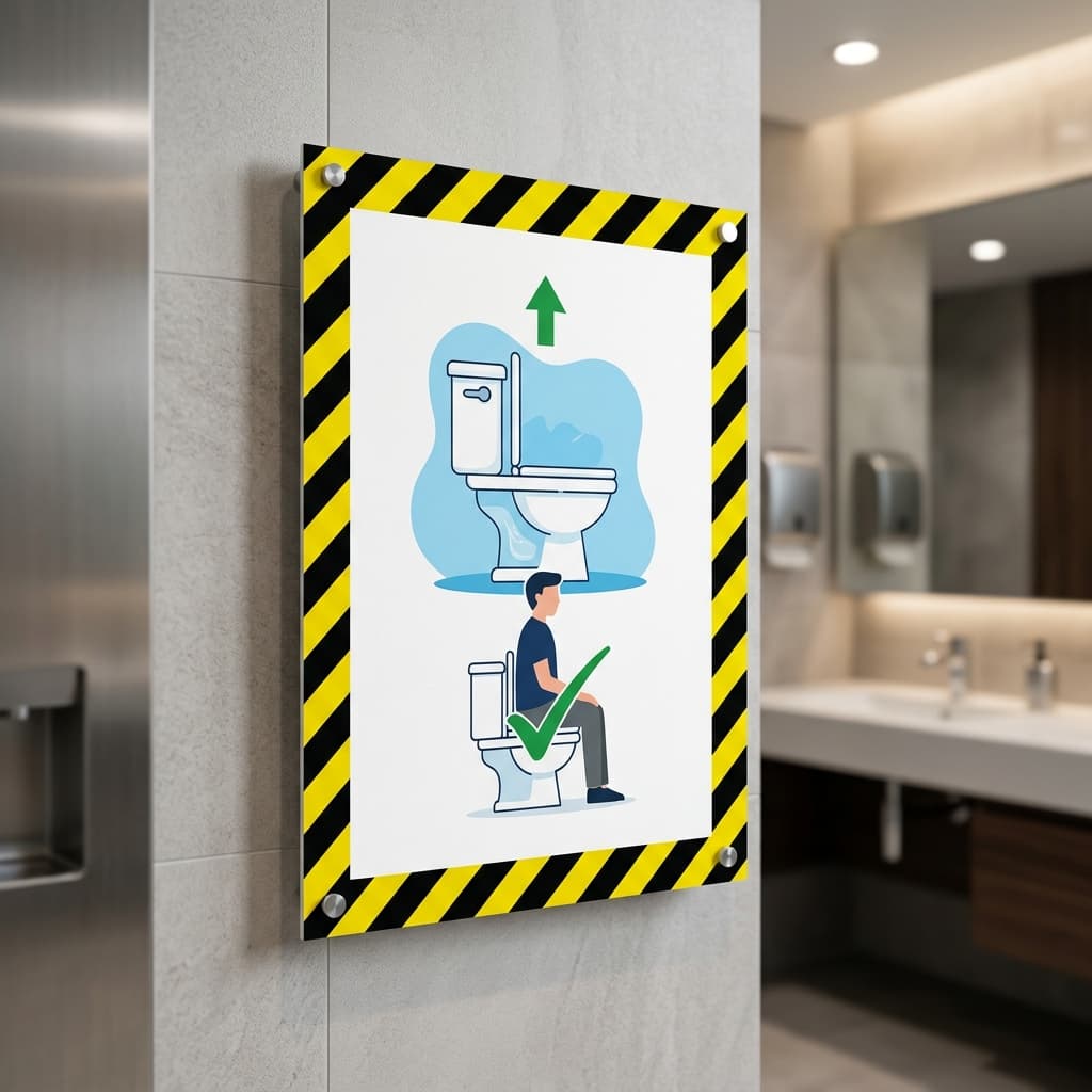 Bezpečnostní pokyny – WC