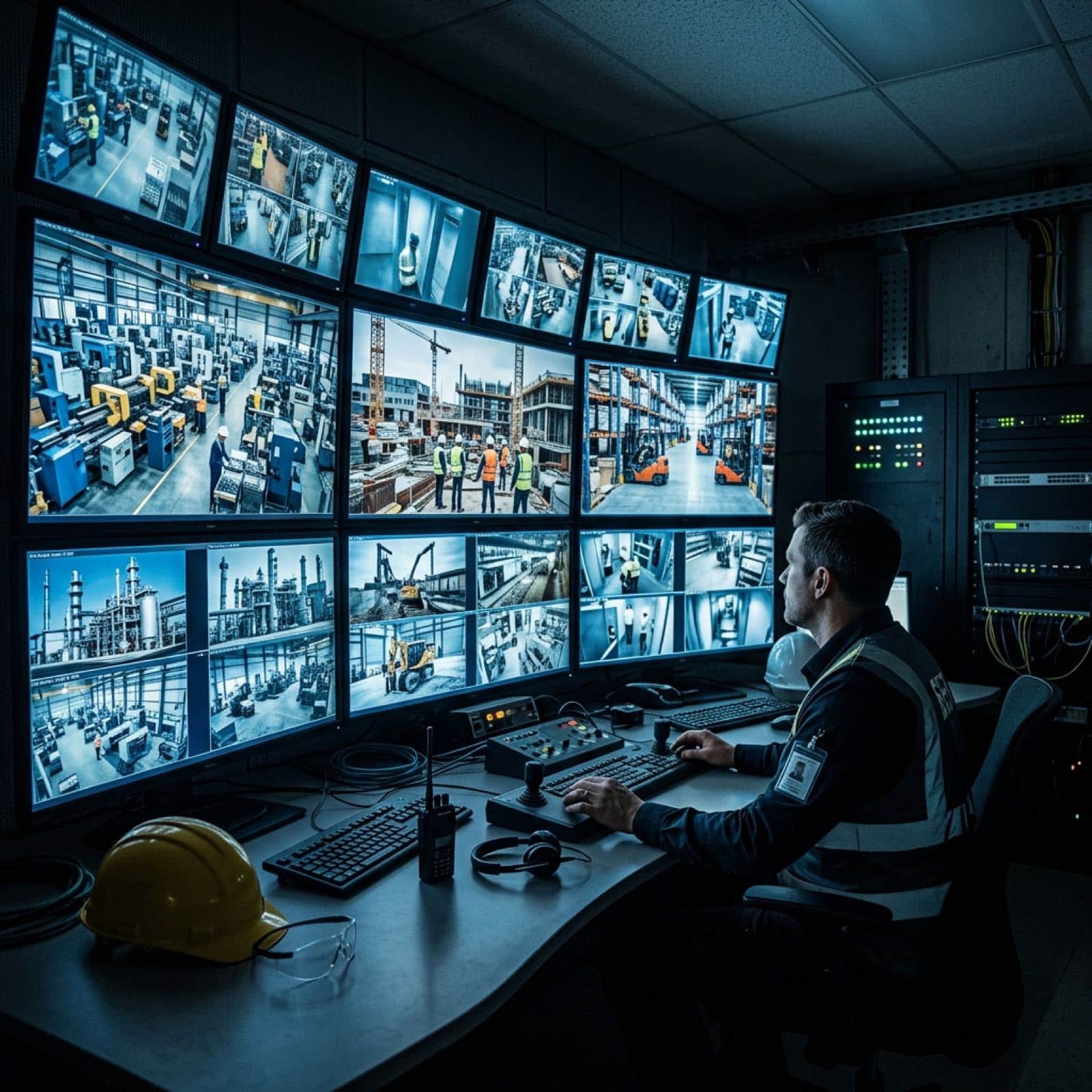 Monitoring průmyslových pracovišť — edukační videa BOZP