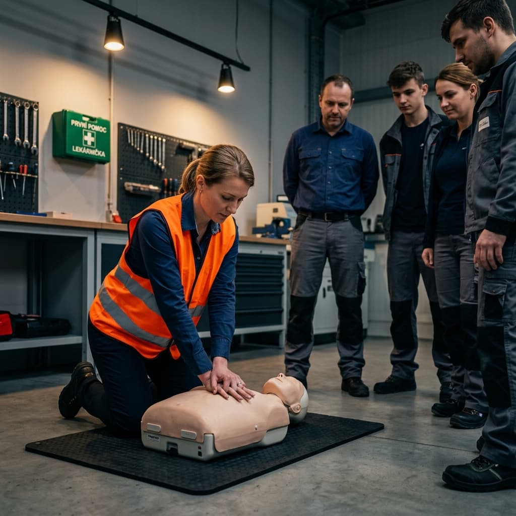 Karta první pomoci: Kardiopulmonální resuscitace