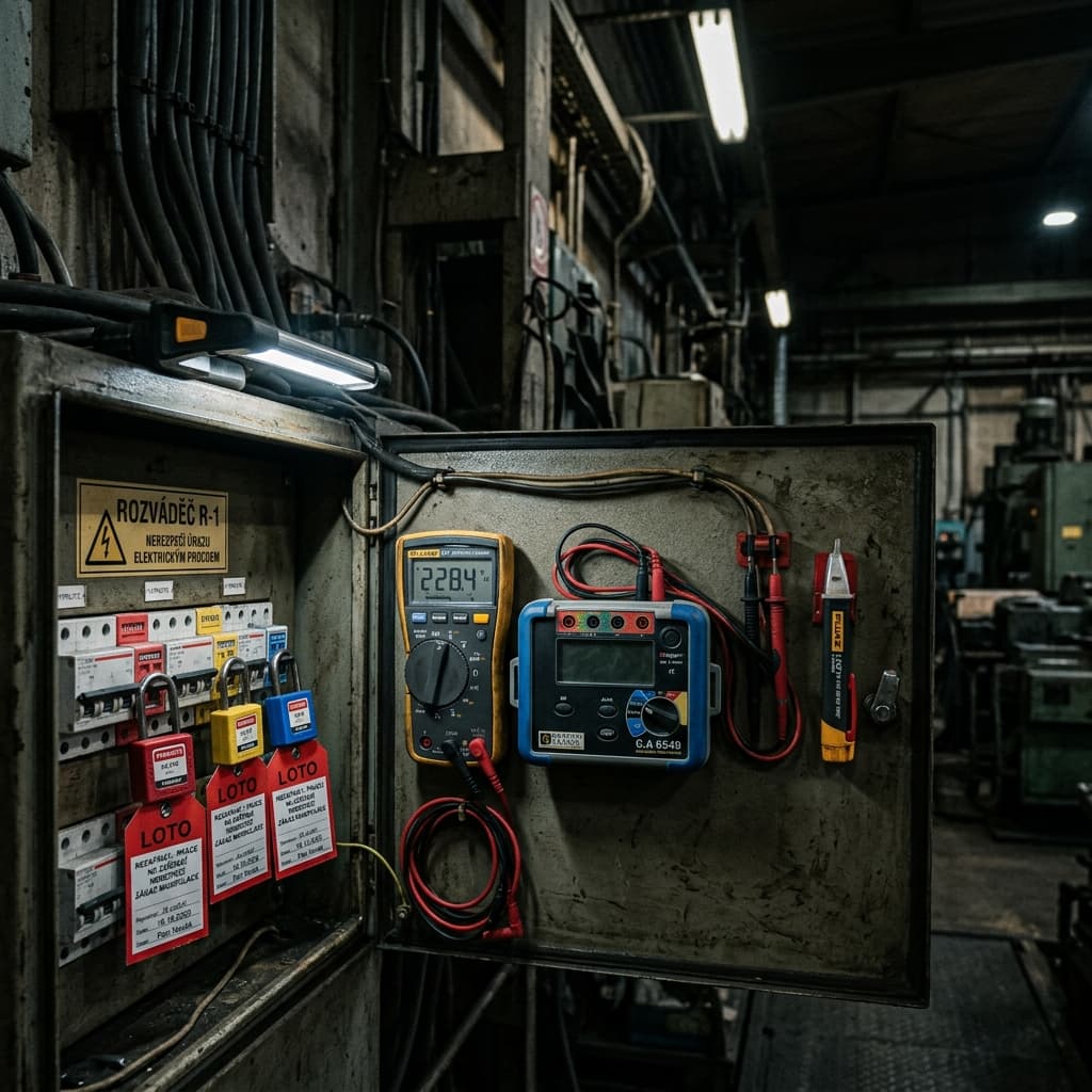 Vzor povolení pro obsluhu elektrických zařízení