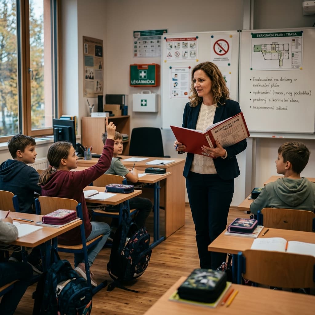 Vzorové osnovy poučení žáků o bezpečnosti práce