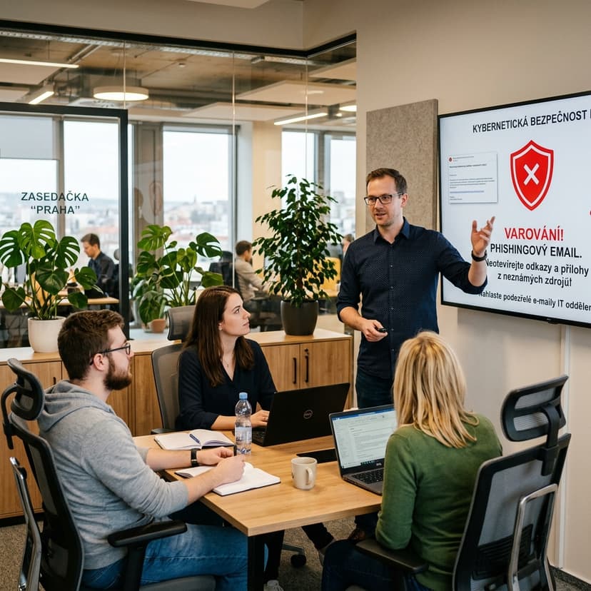 Kybernetická bezpečnost pro zaměstnance: proč nestačí antivirus a firewall