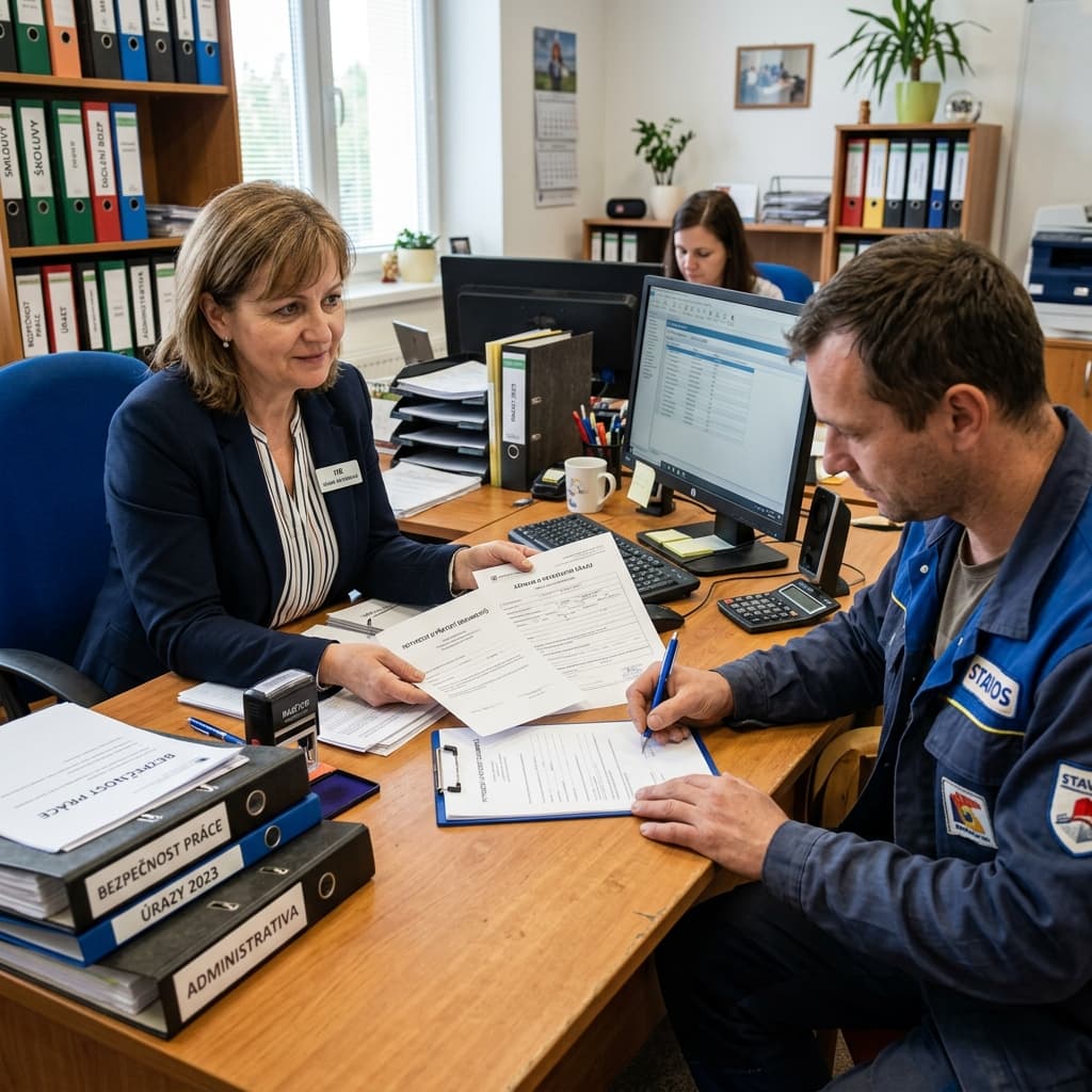 Jeden dokument, na který 90 % zaměstnavatelů zapomíná po pracovním úraze