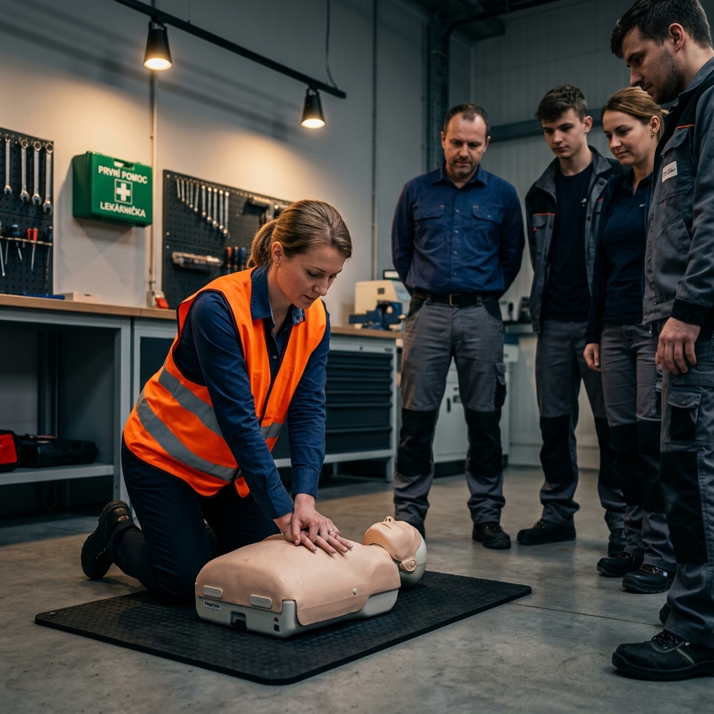 Karta první pomoci: Kardiopulmonální resuscitace